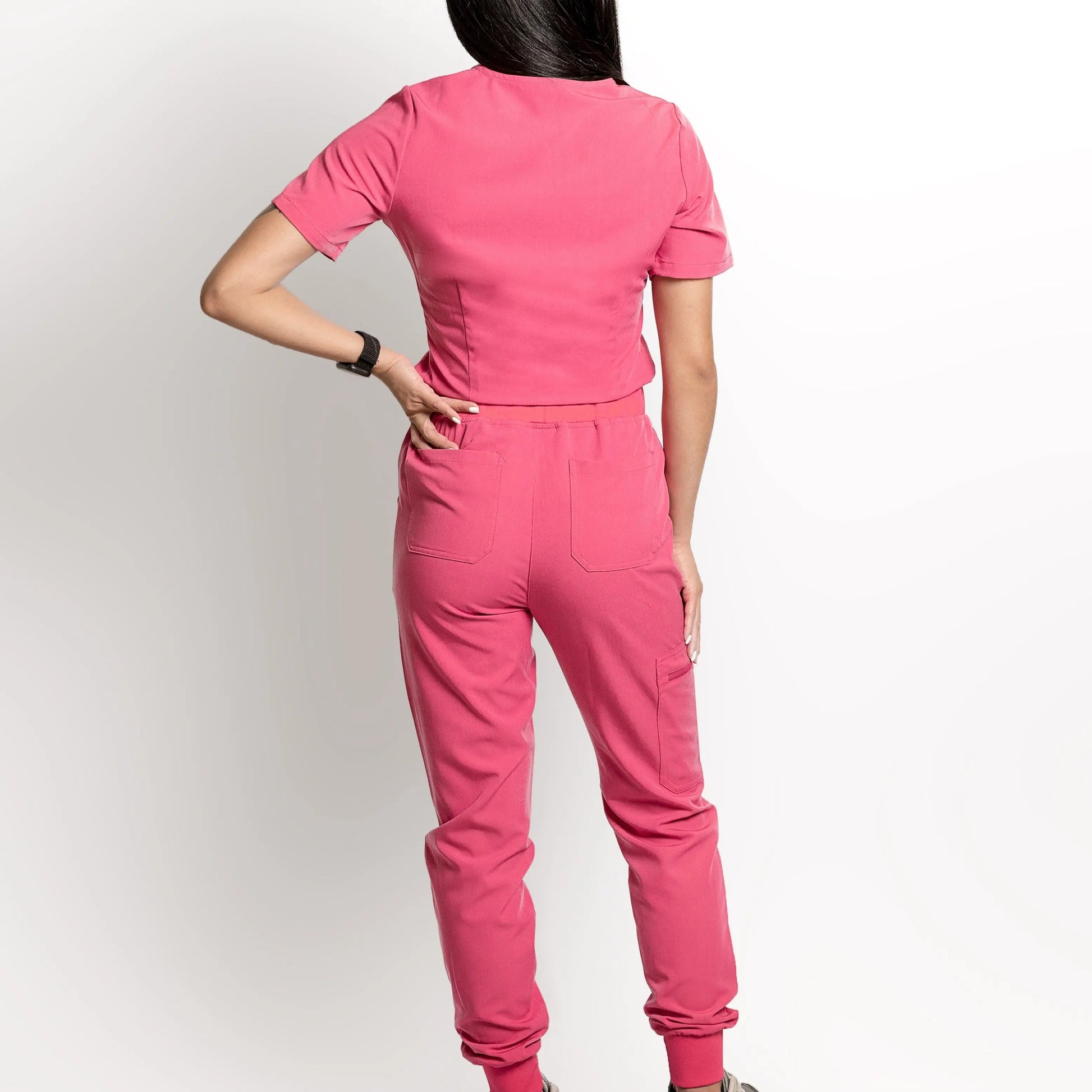 Women's High Waisted Jogger Scrub Pants - Ocean Blue Pants