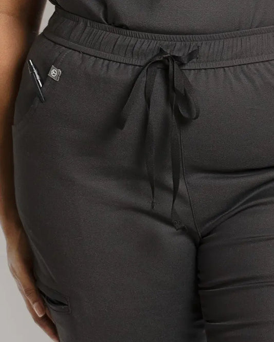 Women's 5 Pocket Scrub Jogger - Slate joggers