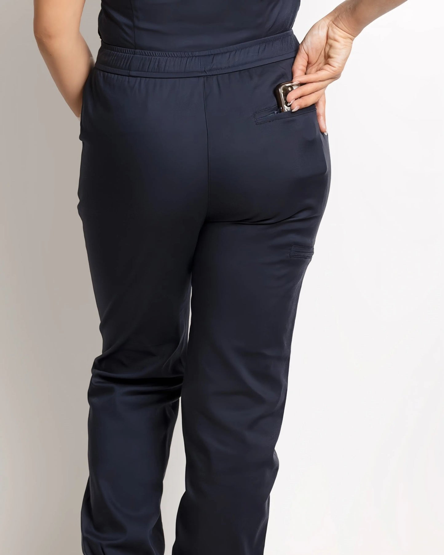 Women's 5 Pocket Scrub Jogger - Slate joggers