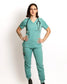 Women's One Pocket Scrub Top - Ocean Blue